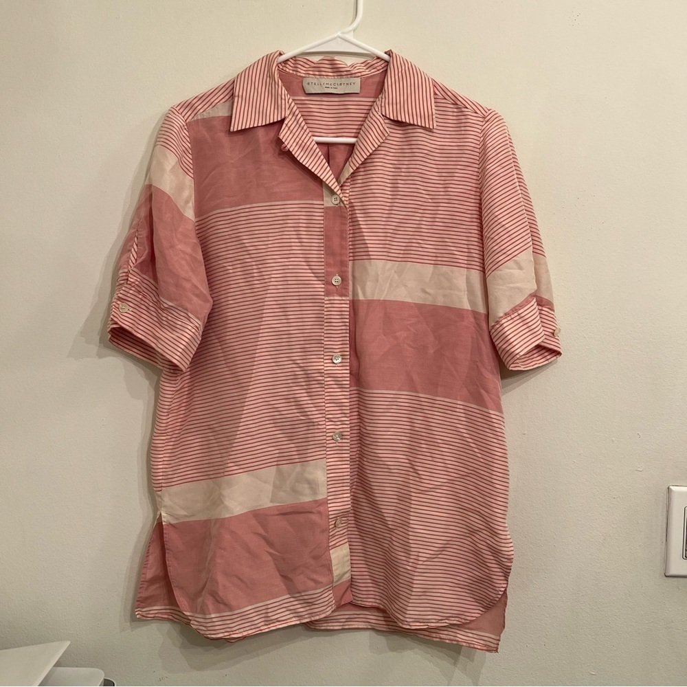 Stella McCartney Silk Button Down 4